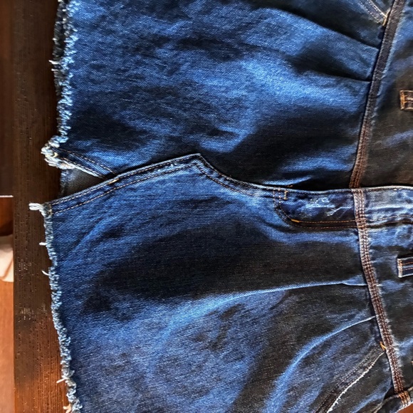 We The Free Blue Denim Mini Skirt - Picture 7 of 7